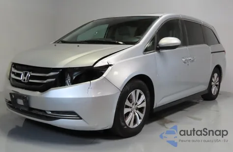 2014 Honda Odyssey Exl z USA, uszkodzony, nr VIN 5FNRL5H69EB041322